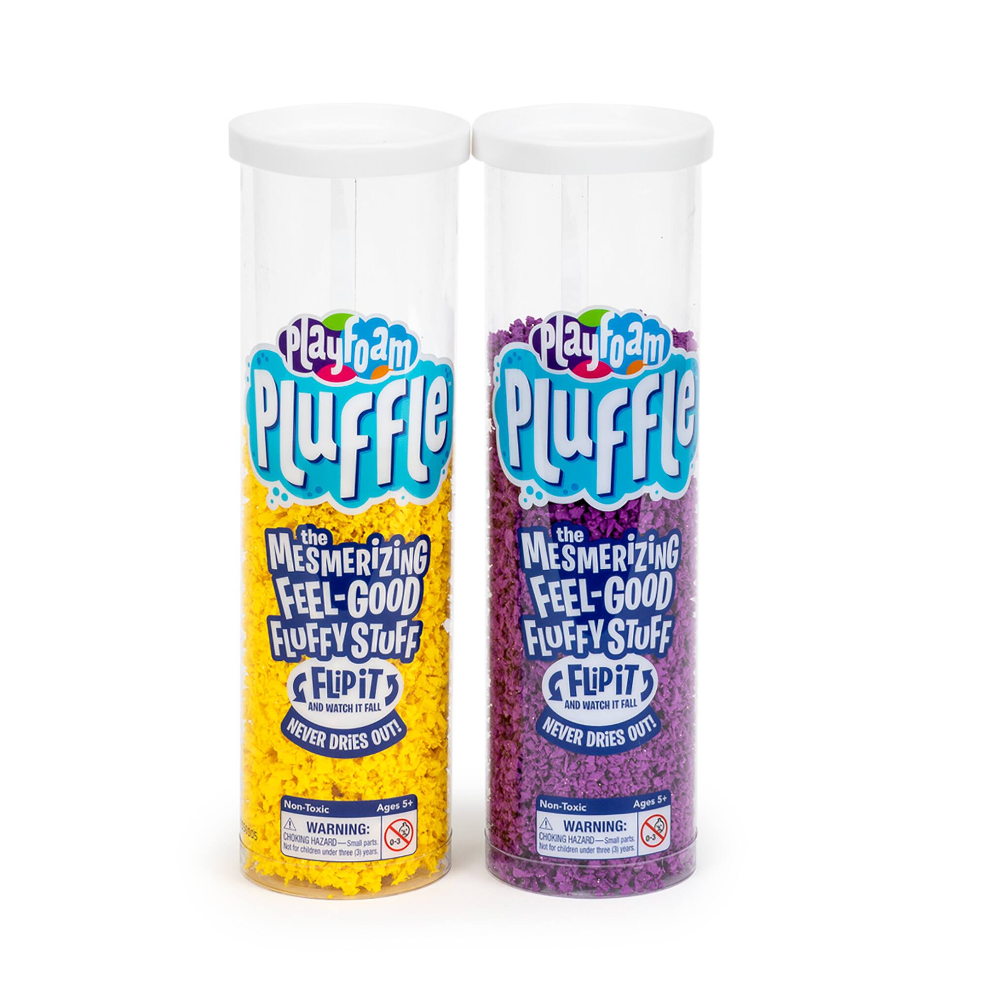 Educational Insights Playfoam Purple 'n Yellow Pluffle Set